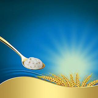 藍(lán)色光芒背景 打造食品行業(yè)的高清視覺盛宴